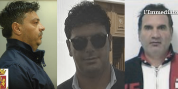 Mario Romito, Francesco Scirpoli e Giuseppe Lorusso