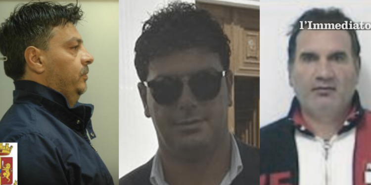 Mario Romito, Francesco Scirpoli e Giuseppe Lorusso