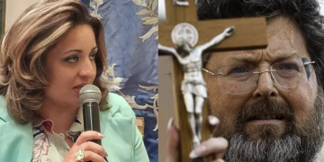 Miriam Ventura e Mario Adinolfi