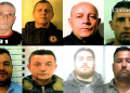 In alto, Pellegrino, Ariostini, Direse e Gesualdo; sotto, Clemente, Stanchi, Morelli e Gelormini