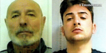 Rocco Moretti e il nipote Rocco junior