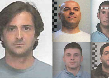 A sinistra, Giuseppe Francavilla; in alto, Emiliano Francavilla e Alessandro Moretti; sotto, Ivan Narciso e Massimo Perdonò