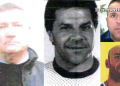 Roberto Sinesi, Mario Francavilla; in alto, Antonello Francavilla, sotto il fratello Emiliano